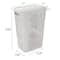 Mind Reader 60L Perforated Plastic Laundry Hamper with Lid